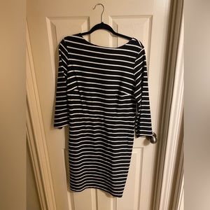 NWOT Long Sleeve Striped Dress